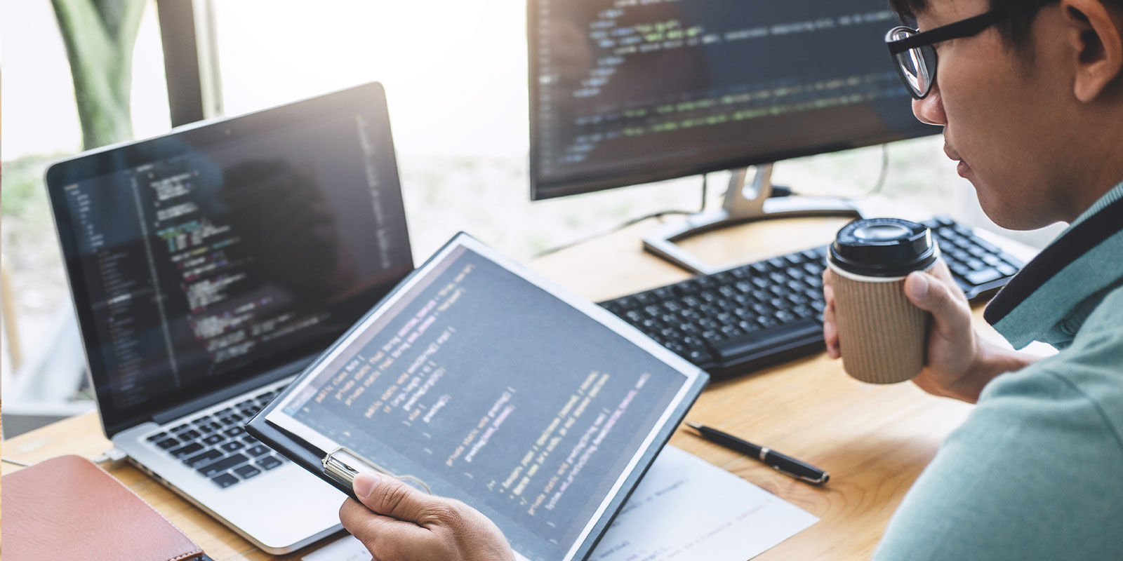 CMMC assessor going through CMMC audit