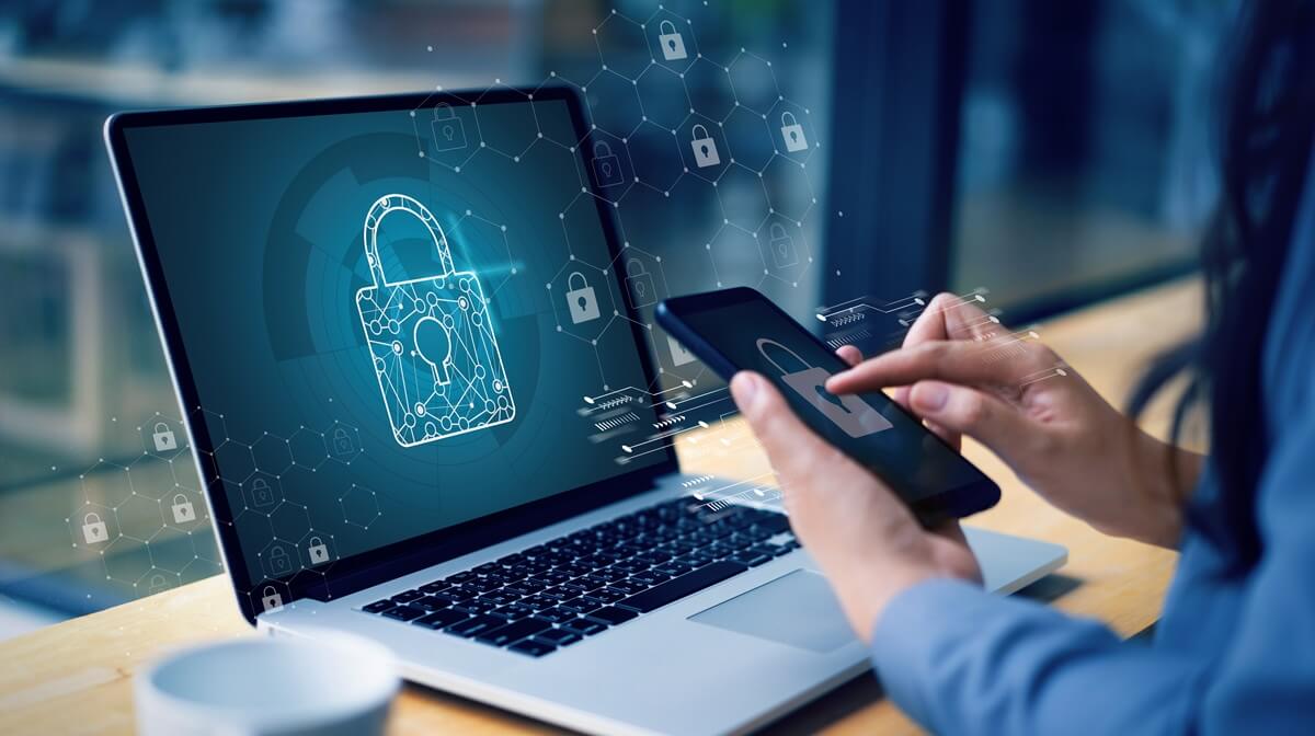 cyber security business technology antivirus alert protection security