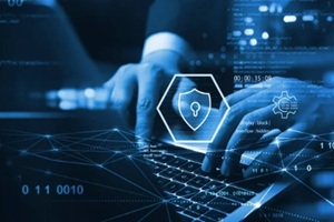 cyber security network concept