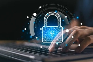modern cybersecurity and digital protection concept representing secure data management, privacy protection, and network safety
